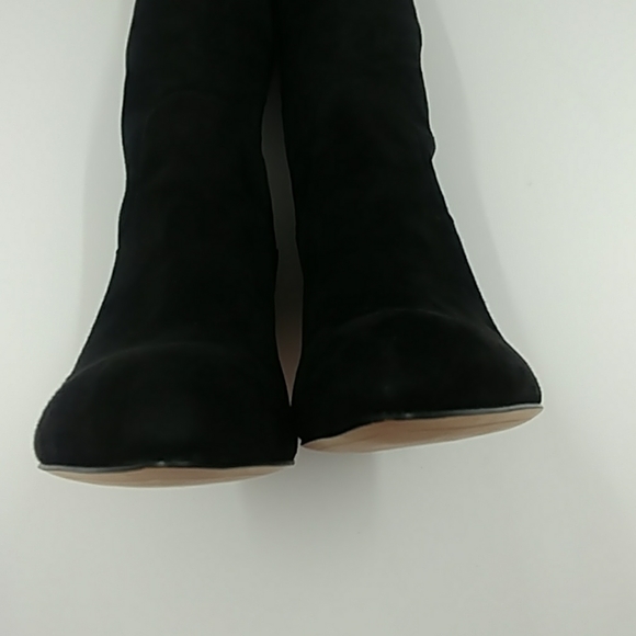 Sam Edelman Black Suede heel Boot Size 7 M - Picture 8 of 8